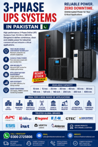 3-Phase UPS Systems in Pakistan 